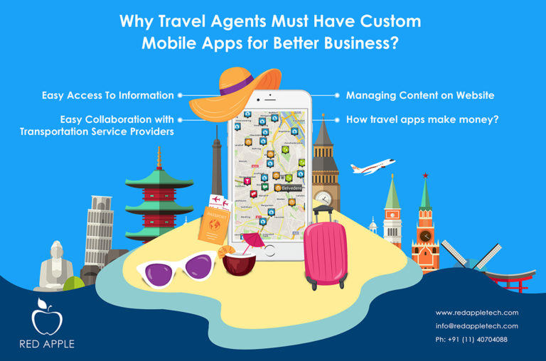 Why Travel Agents Must Have Custom Mobile Apps for Better Business?