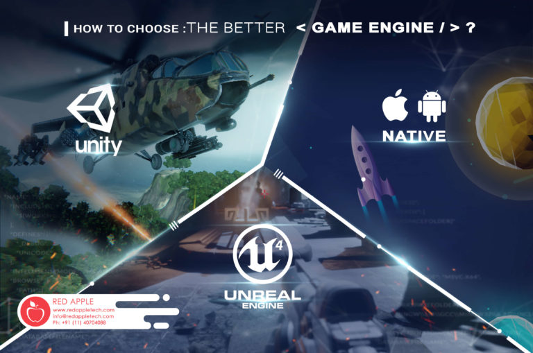 Unity vs Unreal vs Native: How to Choose the Better Game Engine?