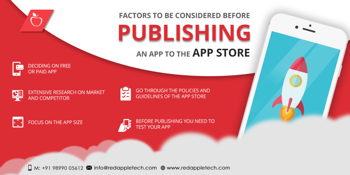 Publishing app on app store