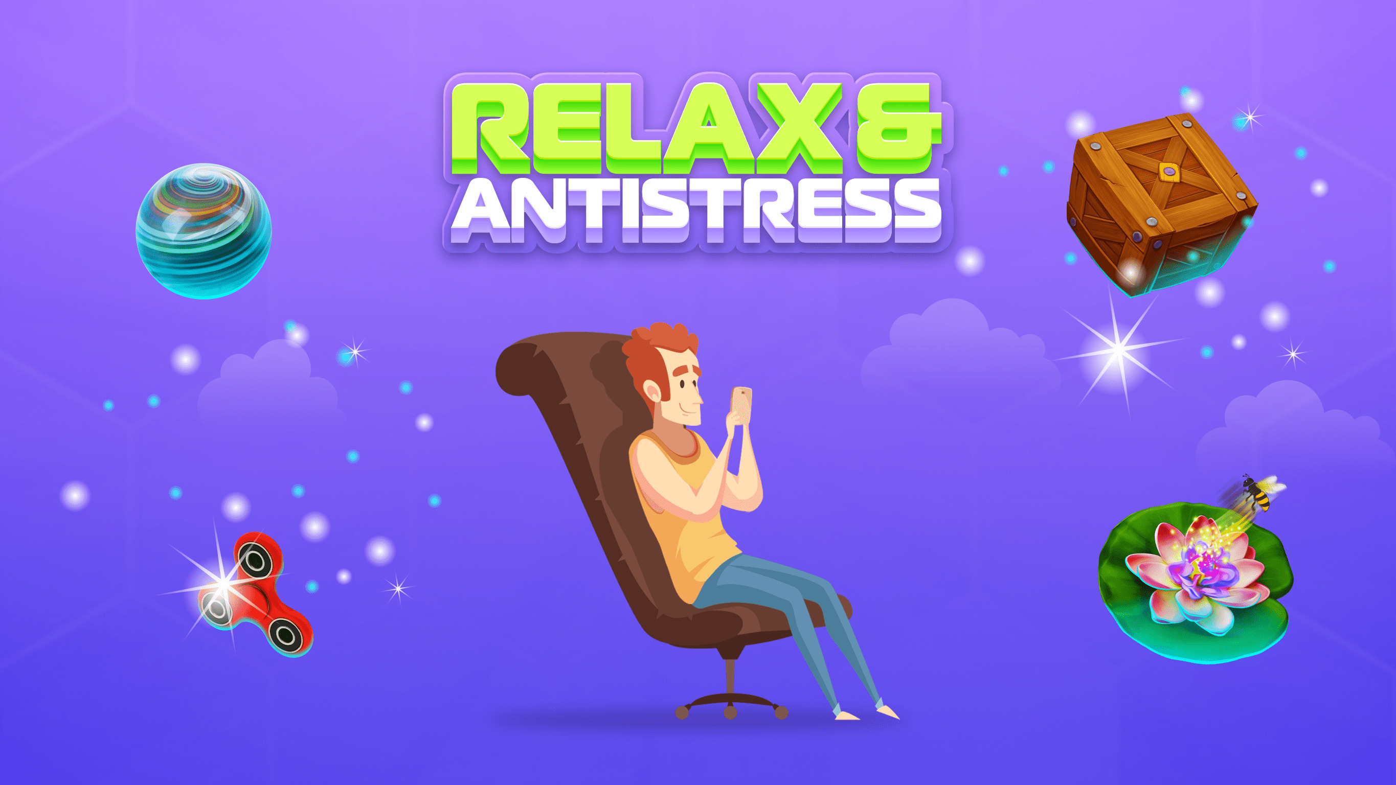 Relax & Antistress Brain Game - Puzzle game