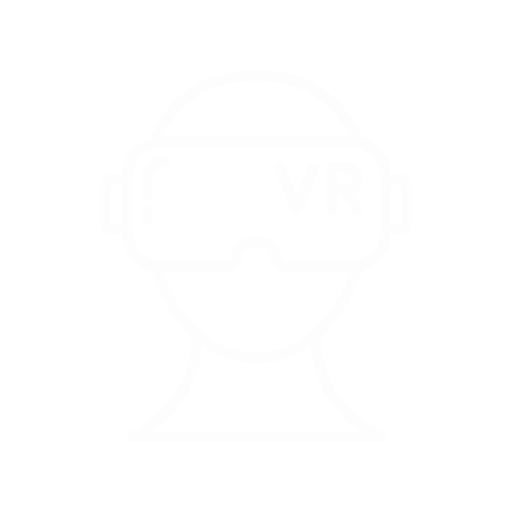 ar vr white icon png
