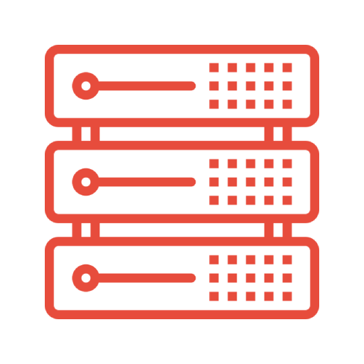 backend server red icon png