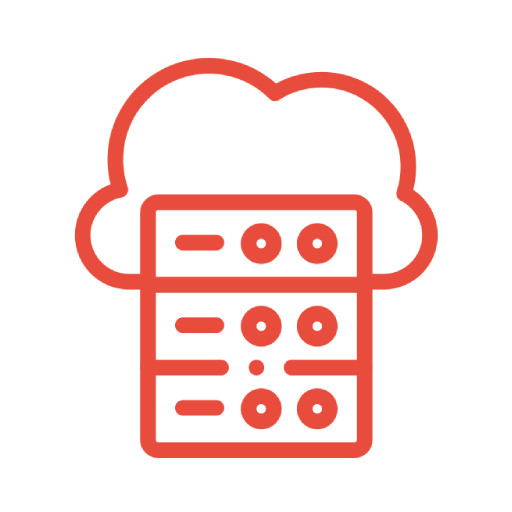 cloud red icon png
