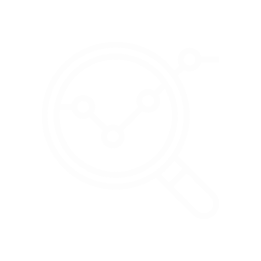competitor analysis png white icon