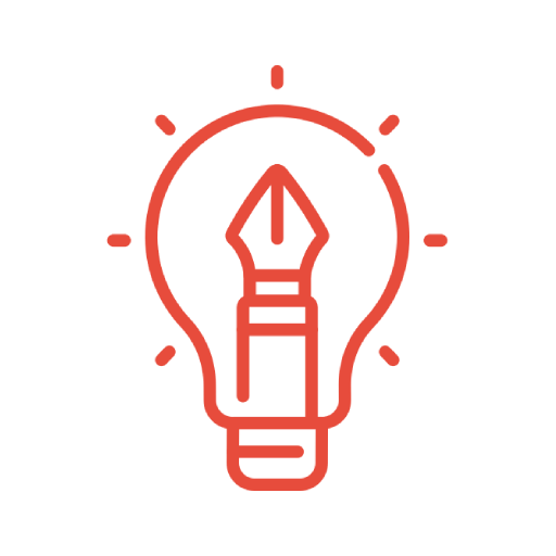 ideation red icon png