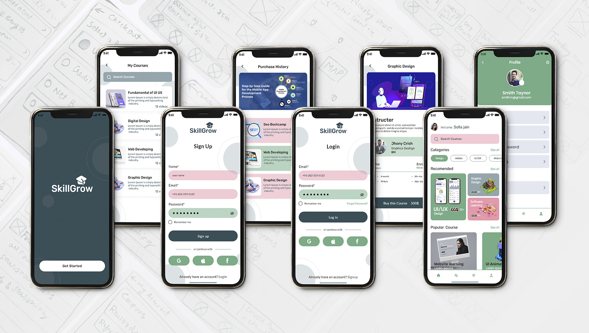 Skillgrow edtech ui app