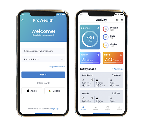 ProWealth Mobile App