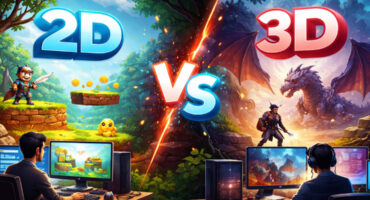 2d vs 3d game development