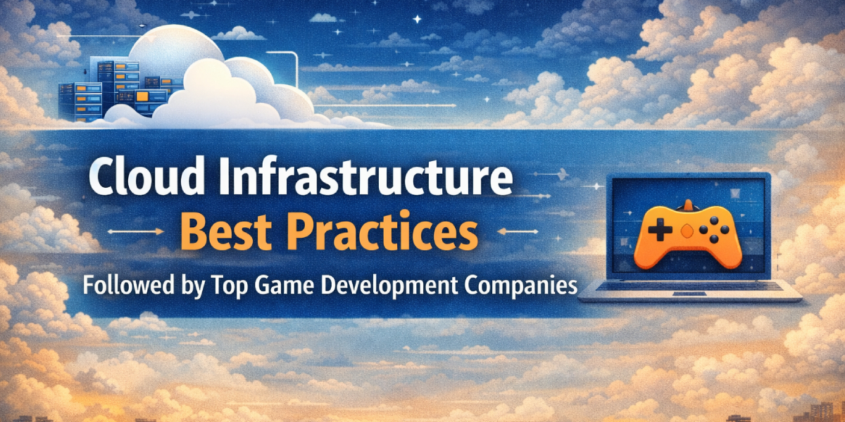 cloud infrastructure best practices followed by game development companies