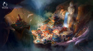 environment art red apple technologies