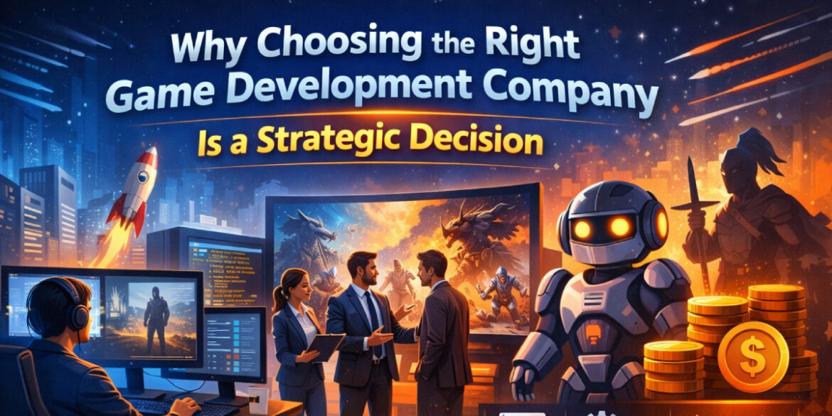 how to choose a right game development company