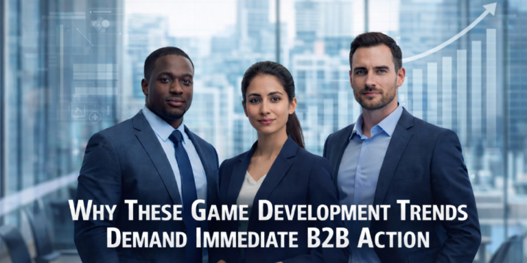 Game Development Trends 2026: The Strategic B2B Playbook for Game Studios, Publishers, and Tech Leaders