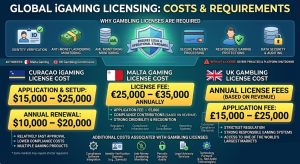 igaming licence cost